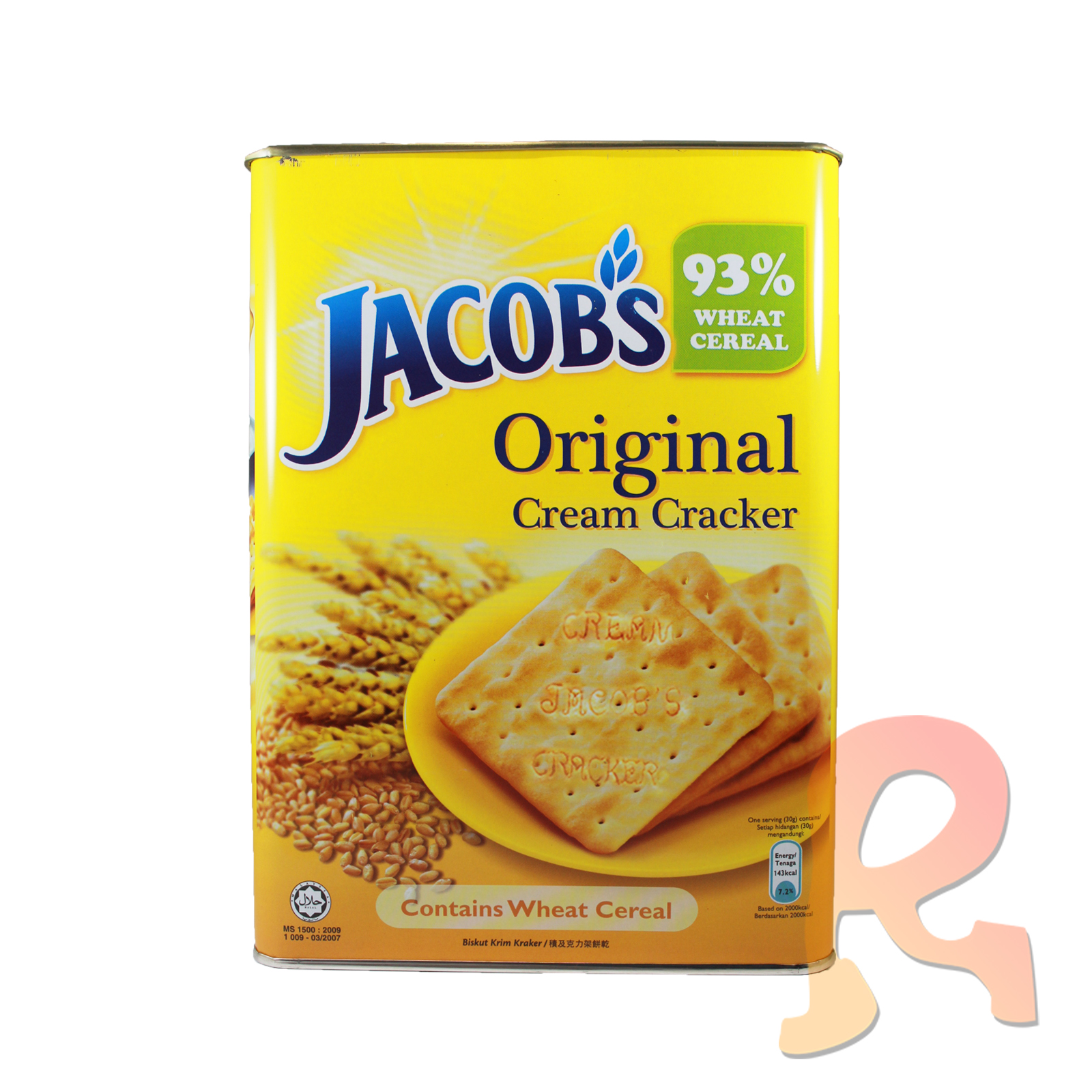Jacobs Original Cream Cracker Running Man Delivery Running Man Delivery