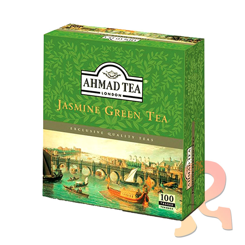 Чай tea mix. Чай Ahmad Tea jasmin Green пак 100*2г. Чай "Ahmad" Jasmine зеленый 100пак. Чай Ahmad Green Tea, 100*2 г.. Чай зеленый Ahmad Жасмин 200г.